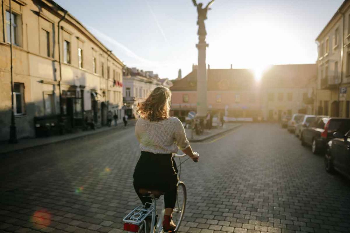 Bicicleta ciudad mujer