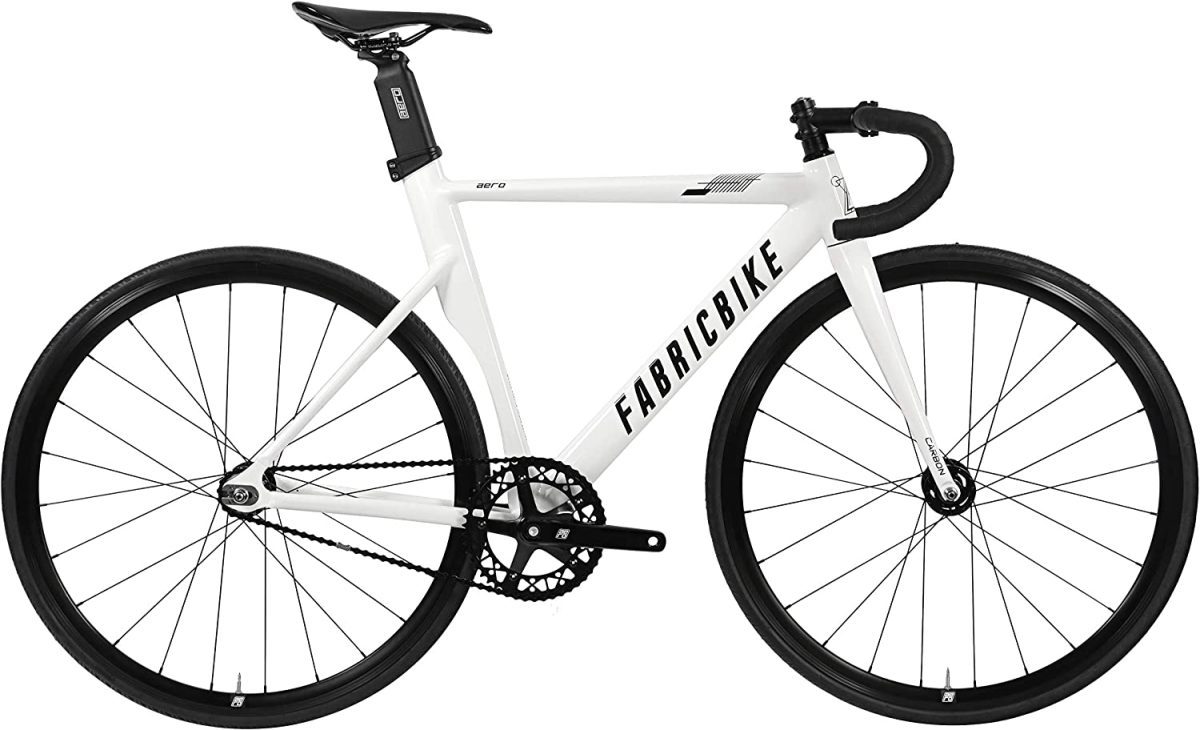 El modelo Fabric Aero es un ejemplo de bicicleta fixie con cuadro aerodinámico